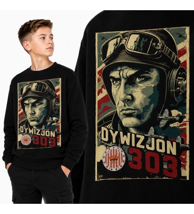 BLUZA DZIECIĘCA PATRIOTYCZNA  Dywizjon 303